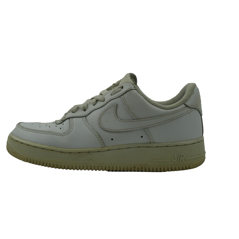 Nike Air Force One Womens 8 Shoes White Sneakers 315115-112 1 Missing String